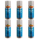 6X Hycote Bodyshop Alumnium Coat Spray Paint 400ml Spray Paint